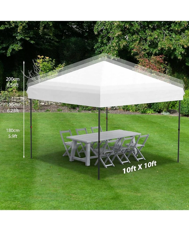 gaomon 10x10 Pop Up Canopy Tent Outdoor with No Sidewall