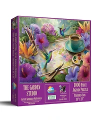 SunsOut The Garden Studio 1000 piece Jigsaw Puzzle for Adults
