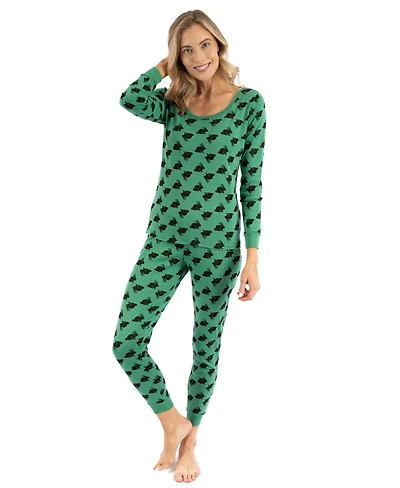 Leveret Women's Matching Family Two Piece Cotton Easter Pajamas
