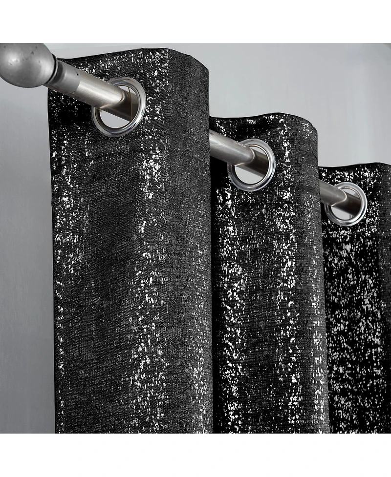 Dainty Home Artistic Blackout Window Panel Pair, 76" x 84"