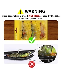 Gnuadz Easy Catch Pre-rigged Soft Tpe Swimbaits Bass Fishing Lures