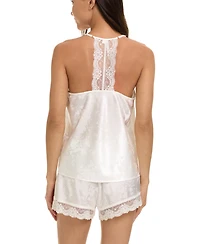 Flora by Nikrooz Women's Eloisa V-Neck Cami Top and Pajama Shorts, 2-Piece Set