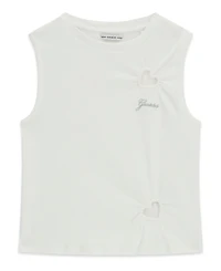 Guess Girls' 7-16 Stretch Rib Sleeveless Top