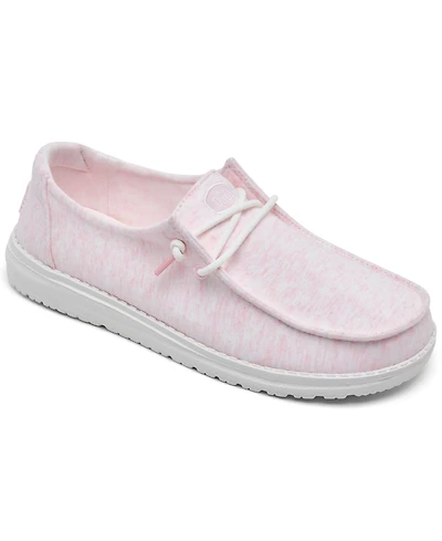 Hey Dude Women's Wendy Stretch Jersey Casual Moccasin from Finish Line