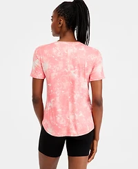 Id Ideology Women's Printed Performance T-Shirt, Macy's Exclusive - Urban Dye