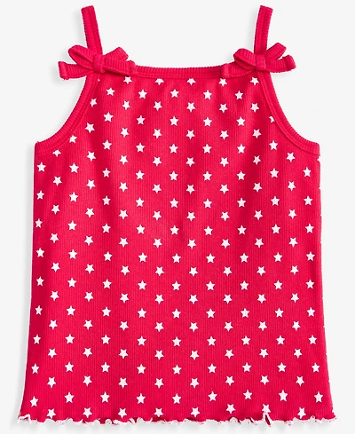 Epic Threads Toddler Girls' 12M-5T Star-Print Ribbed Tank Top, Macy's Exclusive