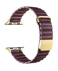 Posh Tech Dakota Faux Leather Band for Apple Watch