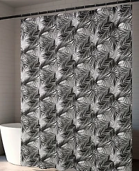 Creative Home Ideas Havanna Palm 13-Pc. Fabric Shower Curtain Set
