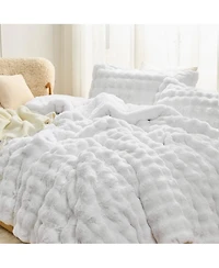 Snowball Chunky Bunny - Coma Inducer Oversized Comforter Set - White