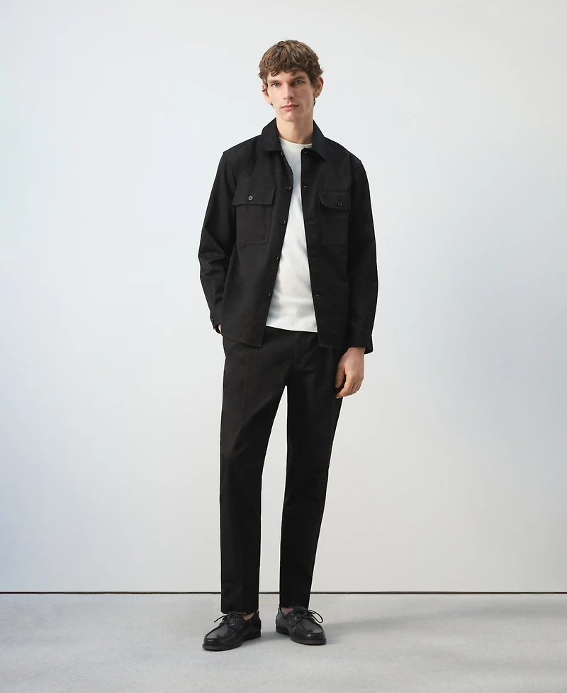 Mango Men's Pockets Overshirt