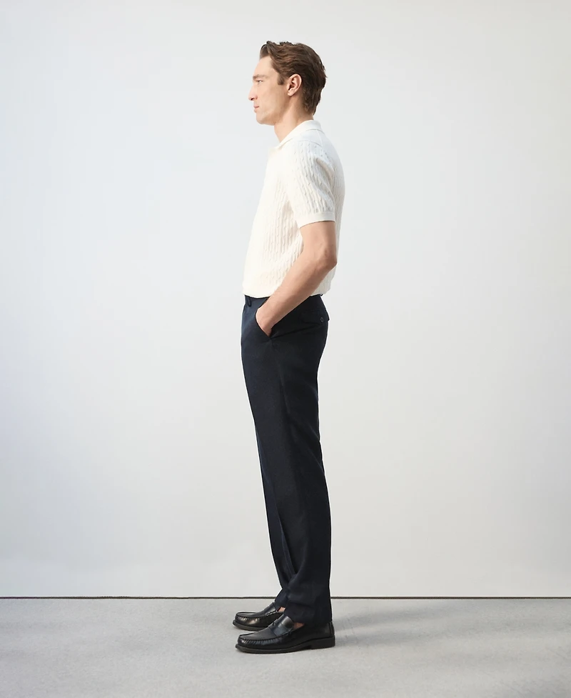 Mango Men's Slim-Fit Lyocell Linen Pants