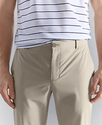Mango Men's Slim-Fit Water-Repellent Pants