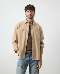 Mango Men's Pockets Overshirt