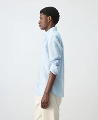 Mango Men's Regular-Fit Oxford Shirt