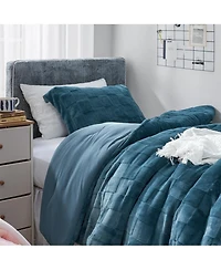 Better Than Anesthesia - Coma Inducer Oversized Comforter Set - Indian Teal , Brown