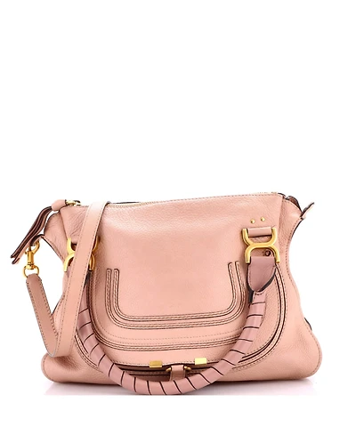 Pre-Owned Chloe Medium Marcie Satchel Leather