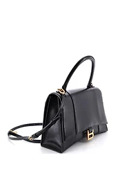 Pre-Owned Balenciaga Medium Hourglass Top Handle Bag Leather