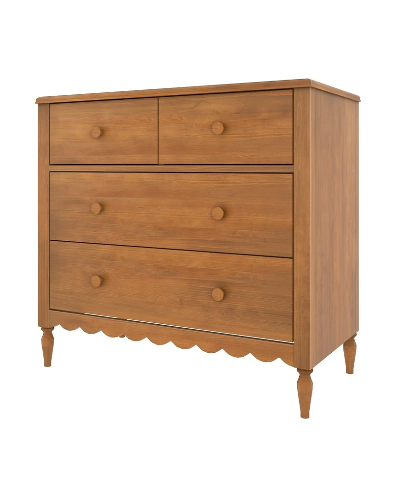 Max & Lily Charlotte 4 Drawer Dresser