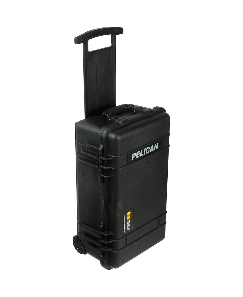 Pelican 1510 Carry-On Wheeled Hard Case with Lid Organizer and ModPak Storage Pouch