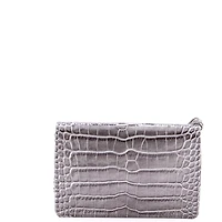Pre-Owned Balenciaga Small Bb Chain Round Shoulder Bag Embossed Leather