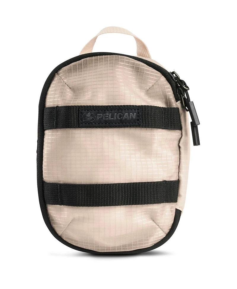 Pelican Atx 22" Waterproof Wheeled Carry-On Travel Hard Case, Sand, Bundle with ModPak Packing Cube and Spm ModPak Storage Pouch