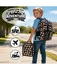 Dragon Ball Z All-Over Print 16" Kids Backpack and Lunch Box Set For School And Travel