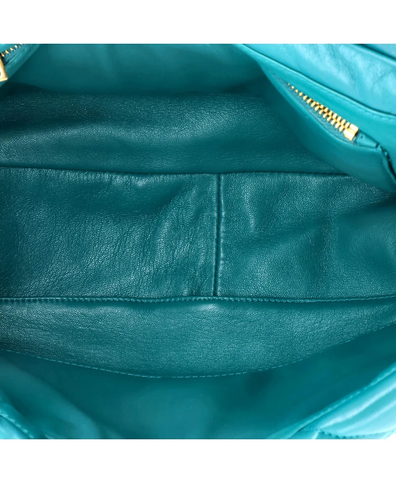 Pre-Owned Prada Padded Shoulder Bag Quilted Nappa Leather