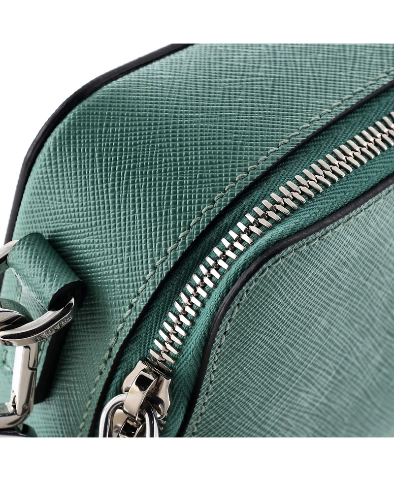 Pre-Owned Prada Mini Brique Camera Crossbody Bag Saffiano Leather