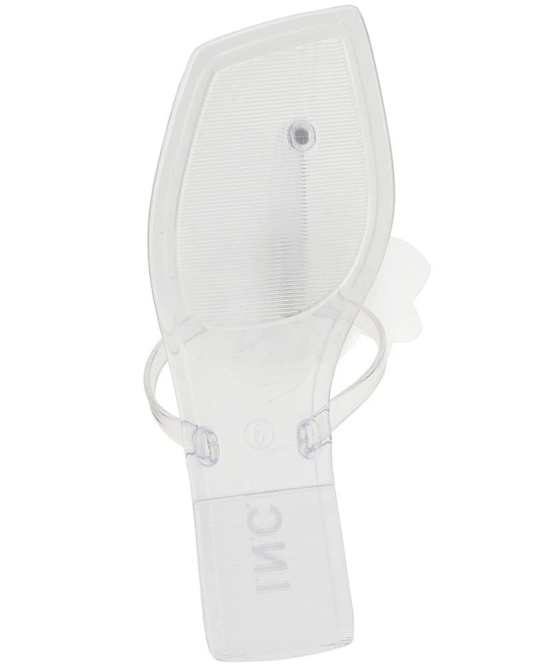 I.n.c. International Concepts Women's Yeira Flower Jelly Flat Sandals, Macy's Exclusive