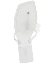 I.n.c. International Concepts Women's Yeira Flower Jelly Flat Sandals, Macy's Exclusive