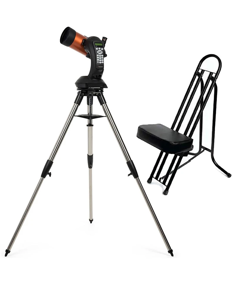 Celestron NexStar 5 Se Schmidt-Cassegrain Computerized Telescope with Astronomy Chair