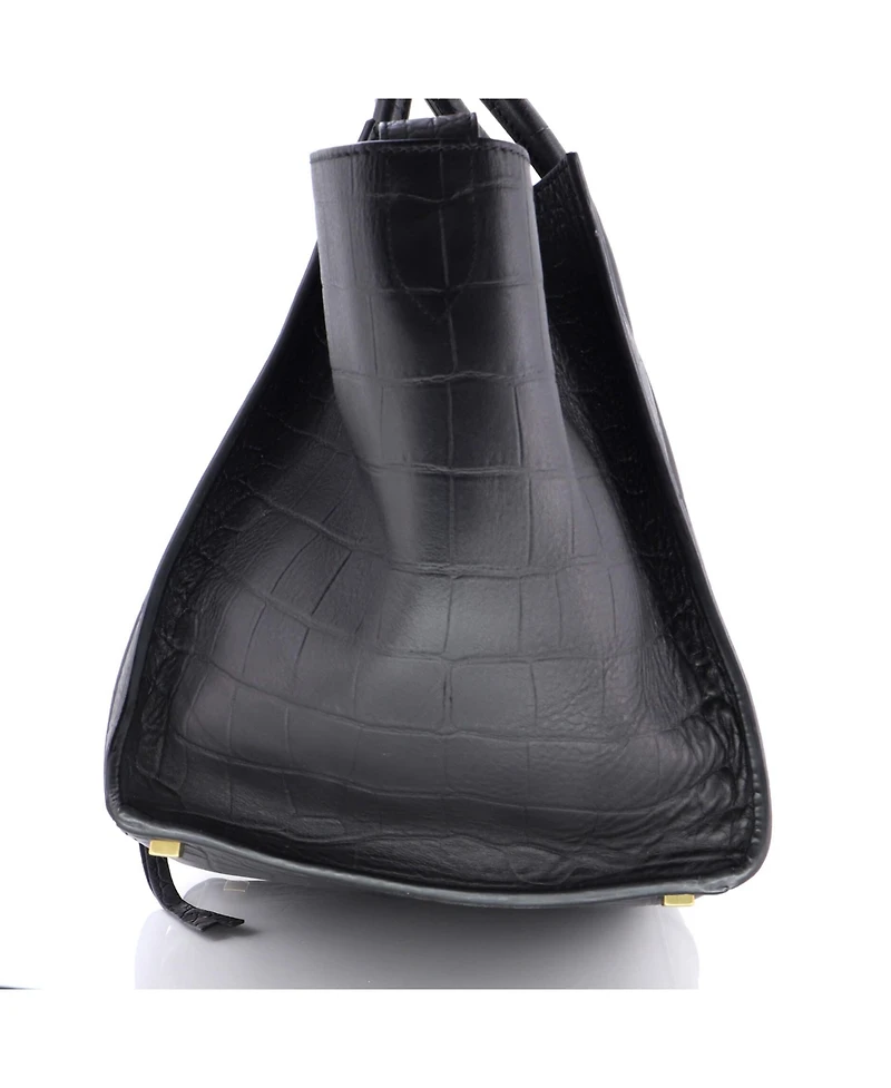 Pre-Owned Celine Medium Phantom Bag Embossed Leather