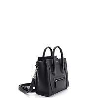 Pre-Owned Celine Nano Luggage Bag Grainy Leather
