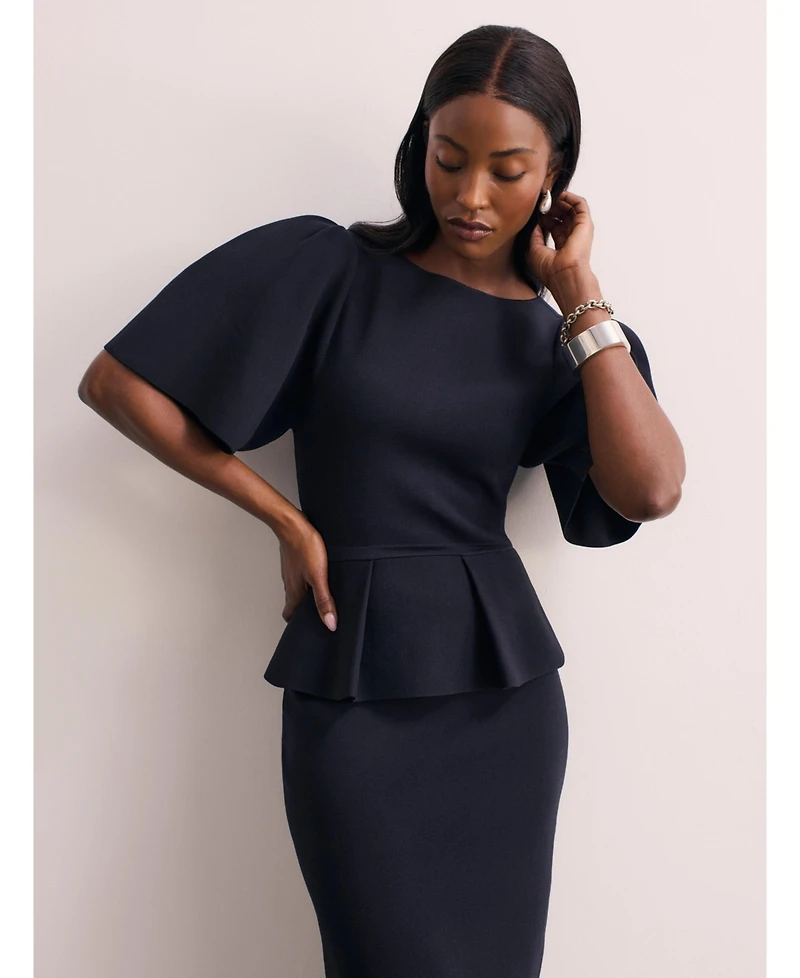 The Fold Women's Nocara Sculpt Knit Dress