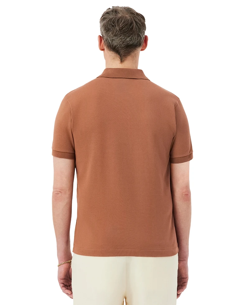 Lacoste Men's L.12.12 Classic-Fit Short-Sleeve Pique Polo Shirt