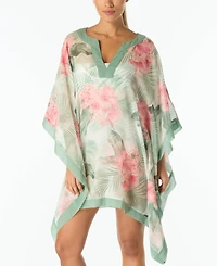 Coco Reef Women's Contours Grand V-Neck Swim Cover-Up Caftan