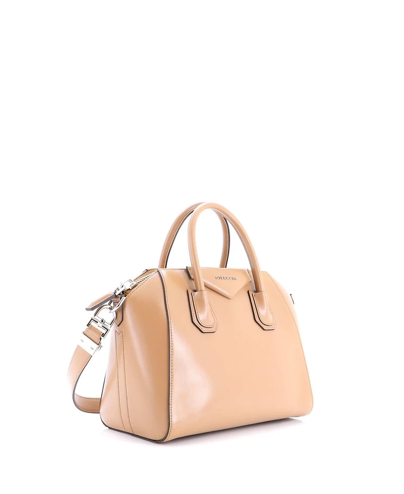 Pre-Owned Givenchy Small Antigona Bag Glazed Leather