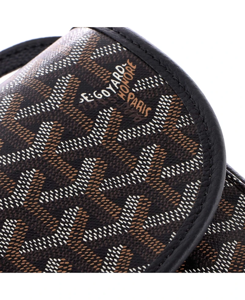 Pre-Owned Goyard Pm Belvedere Ii Messenger Bag Coated Canvas