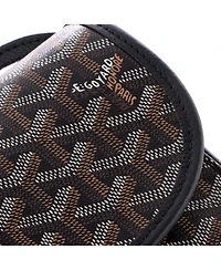 Pre-Owned Goyard Pm Belvedere Ii Messenger Bag Coated Canvas
