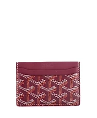 Pre-Owned Goyard Saint Sulpice Card Holder Coated Canvas