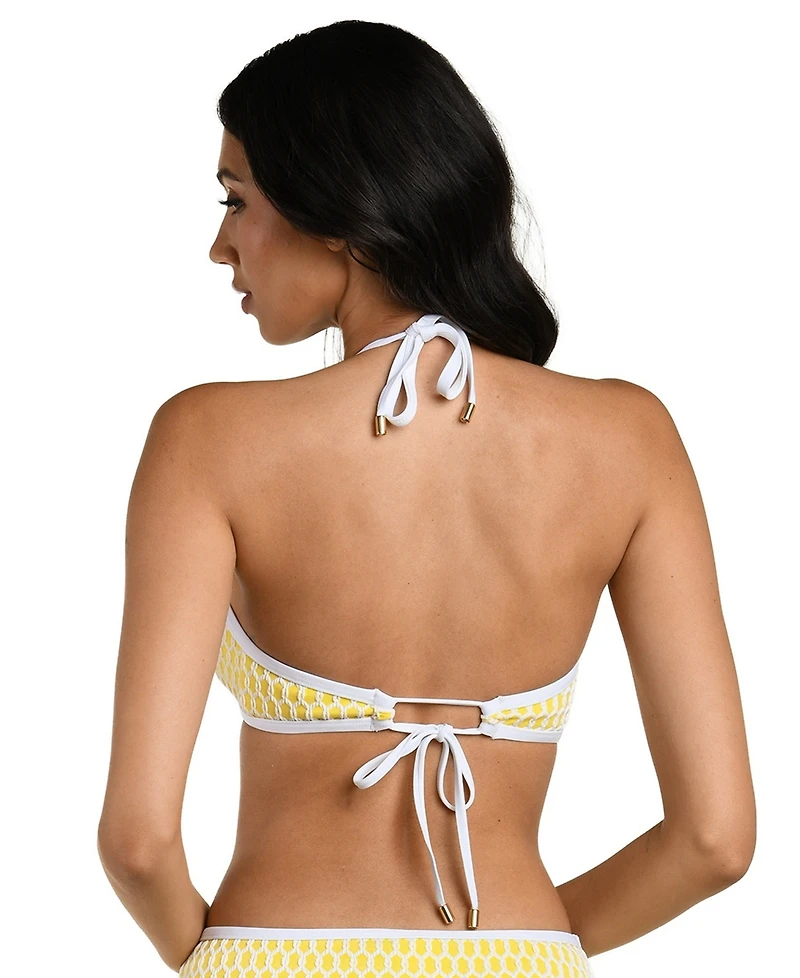 La Blanca Women's Prep & Paddle Banded Halter Top