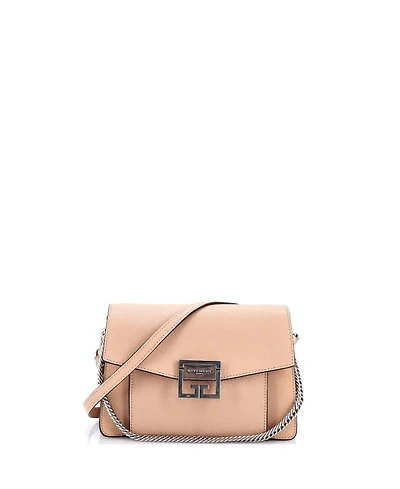 Pre-Owned Givenchy Small GV3 Flap Bag Leather