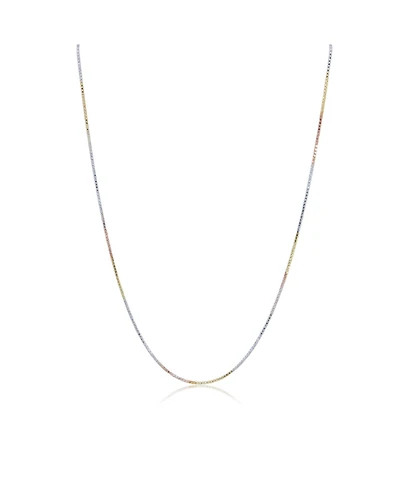 The Lovery Tricolor 14K Gold-Plated Sterling Silver Chain Necklace