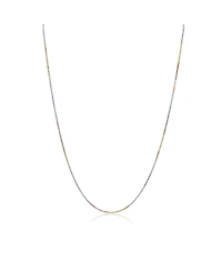 The Lovery Tricolor 14K Gold-Plated Sterling Silver Chain Necklace