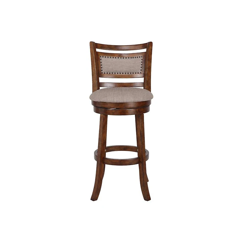 New Classic Furniture Aberdeen Solid Wood Swivel Bar Stool (Set of 2