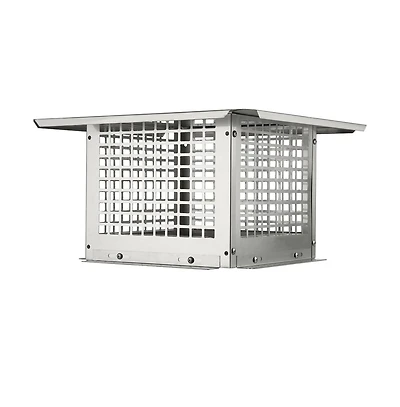 Sugift 12 x 12 inches Stainless Steel Chimney Cap 304 Fireplace Cover Mesh Screen