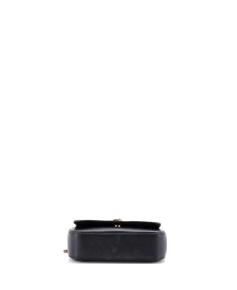 Pre-Owned Versace Virtus Clutch on Chain Leather