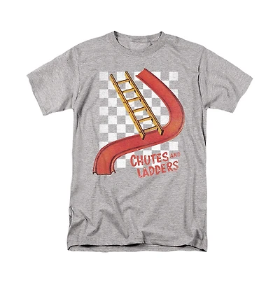 Logovision Men's Chutes and Ladders Just a Chute Ladder T Shirt