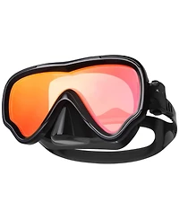 Gnuadz Swim Mask Goggles Nose Cover Anti Fog Tempered Glass Uv Protection