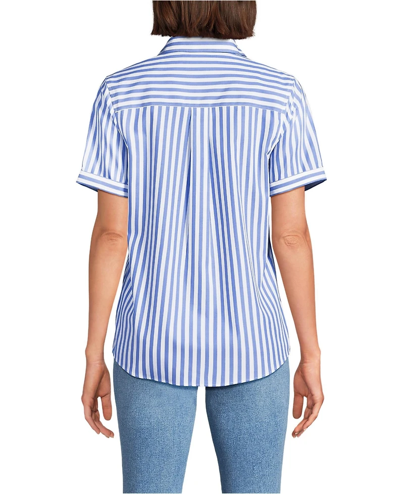 Lands' End Women's Tall Wrinkle Free No Iron Shirt